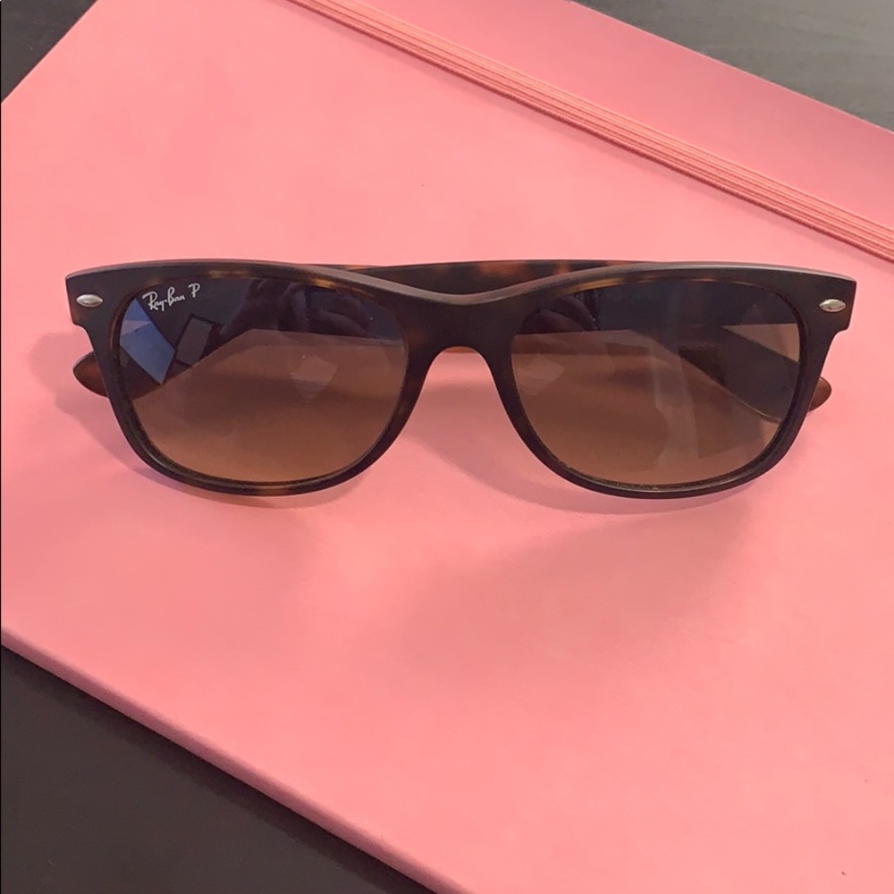Ray Ban Wayfair Polarized Tortoise Sunglasses